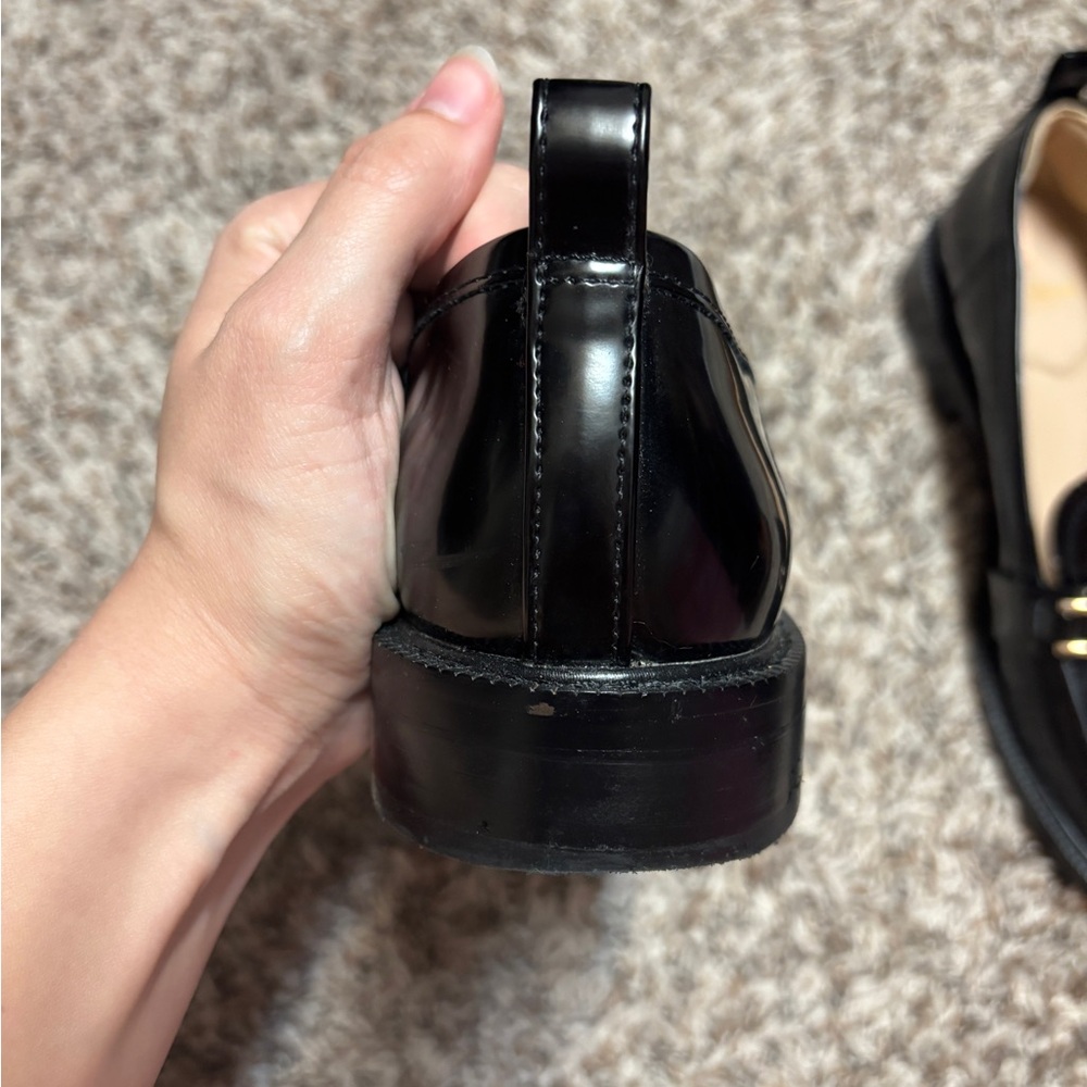 Sam Edelman Black Patent Loafers - Picture 5 of 6